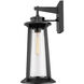 Bolling 1 Light 22 inch Powder Coated Black Outdoor Wall Sconce